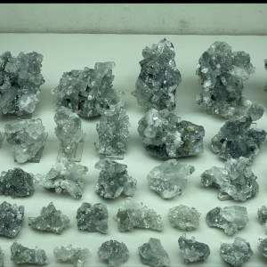 Fully Formative Apophyllite Crystals On Chalcedony Mountain Matrix Lot -87