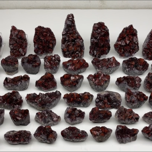 Pomegranate Sparkling Amethyst Lot -104